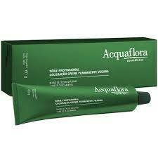 COLORAÇÃO CREME ACQUAFLORA VEGANA 8.0 LOURO CLARO 60G
