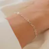Pulseira Elo coracão em Prata 925.