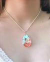Pingente Gota Cristal Swarovski Boreal em Prata 925