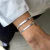 Pulseira laminada fita