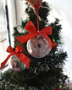 Set de 6 esferas Navideñas personalizadas - comprar online