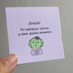 Velita Gratitud - Cactus en internet