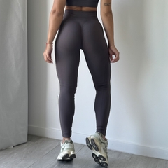 Calza larga Jana seamless Gris Amarronado (CON FRUNCE) - tienda online
