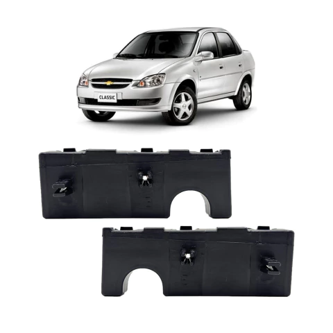 Par Guia Parachoque Diant Corsa Classic 11 12 13 14 15 16