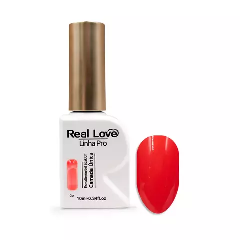 Esmalte em Gel Real Love N-32 Camada Única Linha Pro