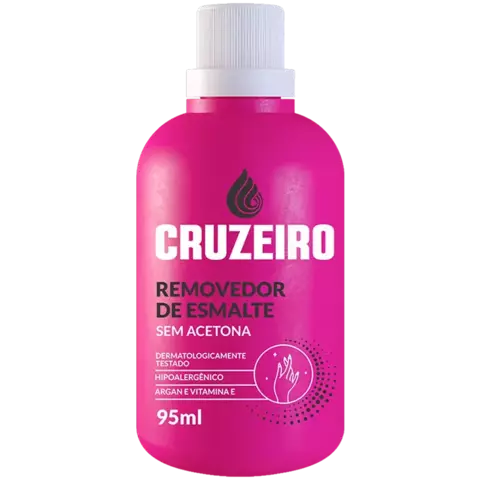 Removedor de Esmalte Sem Acetona Cruzeiro 95ml