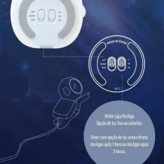 Luminária Astronauta Recarregável em Silicone - loja online