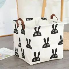 Cesto Organizador Quadrado Dobrável Coelhinhos - comprar online
