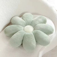 Flor de Pelúcia Almofada Grande - Verde na internet