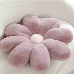 Flor de Pelúcia Almofada Grande - Roxa na internet