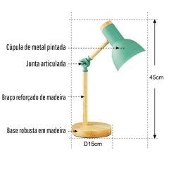 Luminária Pixar Branca