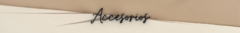 Banner de la categoría ACCESORIOS