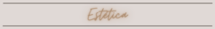 Banner de la categoría ESTÉTICA