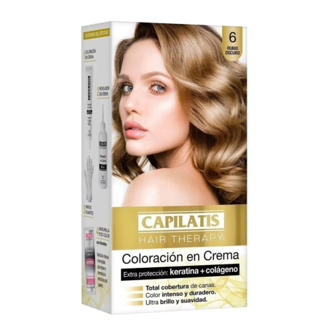 CAPILATIS KIT COLORACIÓN EN CREMA 117GRS