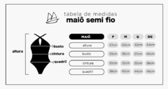 MAIÔ SEMI FIO TERRACOTA