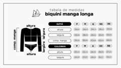 BIQUÍNI INFANTIL BABADO MANGA LONGA CORAIS - comprar online