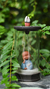 FUENTE DE HUMO PORTA CONO NIÑO BUDA