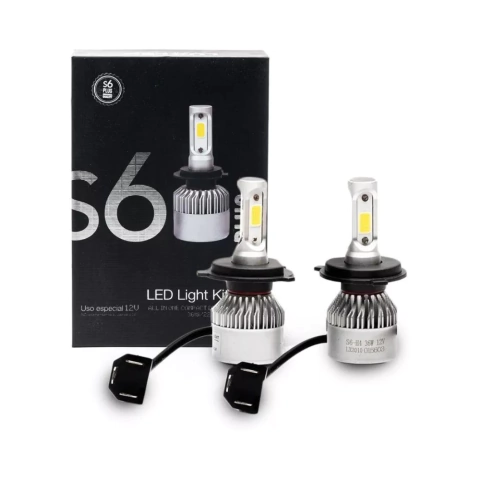 CREE LED S6 H4 CON COOLER - LUXLED