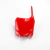 PORTA NUMERO DE CRF 14/17 ROJO - UFO PLASTICS
