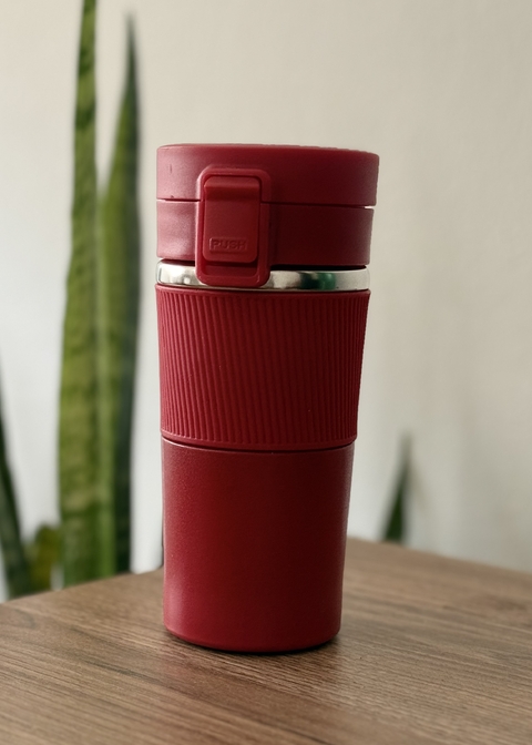 VASO CAFETERO 500ml CUP INSULATION - ROJO