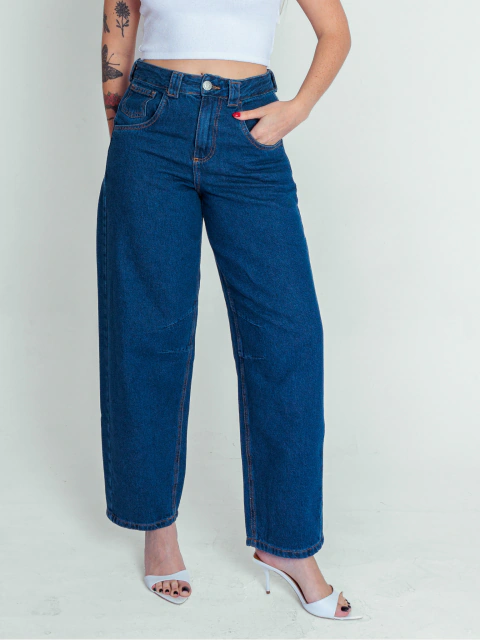 Calça Jeans Balloon Zag