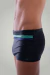 Sunga stripes liso preto - Rygy