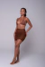 Saia eucalipto lisos saa0141 marrom - buy online