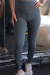 Legging fit purple lisos cinza