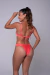 Calcinha franzidao liso melancia - comprar online