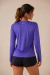 Camisa feminina confort lisos lavanda - comprar online