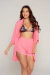 Camisa kimono tecido roupas lisas cam0250 melancia