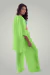 Calca bella tule relevo verde - buy online