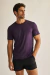 Camisa renan roupas lisas roxo
