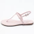 Sun - Sandália Rasteira Feminina Fivela Nude - Not-Me Shoes - Fábrica Própria de Calçados Femininos