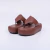 Anne - Chinelo Feminino Plataforma De Dedo Marrom