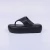 Anne - Chinelo Feminino Plataforma De Dedo Preto - comprar online
