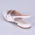 Bela - Sapatilha Feminina Bico Fino Slingback Off-White - Not-Me Shoes - Fábrica Própria de Calçados Femininos
