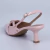 Bela - Scarpin Feminino Bico Fino Salto Baixo Slingback Rosa - Not-Me Shoes - Fábrica Própria de Calçados Femininos