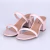 Bless - Tamanco Feminino Salto Grosso Rosa