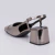 Brenda - Slingback Feminino Bico Redondo Verniz Onix na internet