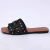 Brisa - Rasteira Not-me Brilhos Preta - comprar online
