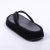 Búzios - Chinelo Feminino Flatform De Tiras Finas Camurça Preto - Not-Me Shoes - Fábrica Própria de Calçados Femininos