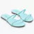 Bless - Rasteira Feminina De Tiras Azul - comprar online