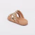 Capitu - Papete Feminina Anatômica Corrente Nude Palha - Not-Me Shoes - Fábrica Própria de Calçados Femininos