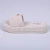 Capri - Flatform Feminina Aplicação Palha Off-White na internet