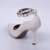 Cassandra - Scarpin Feminino Bico Fino Salto Alto Off-White na internet