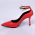 Cassandra - Scarpin Feminino Bico Fino Salto Alto Vermelho - comprar online
