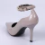 Cassandra - Scarpin Feminino Verniz Bico Fino Salto Alto Cinza na internet