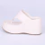 Cati - Tamanco Feminino Plataforma De Dedo Off-White - comprar online