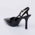 Safira - Mule Feminino Fivela Bico Fino Preto na internet
